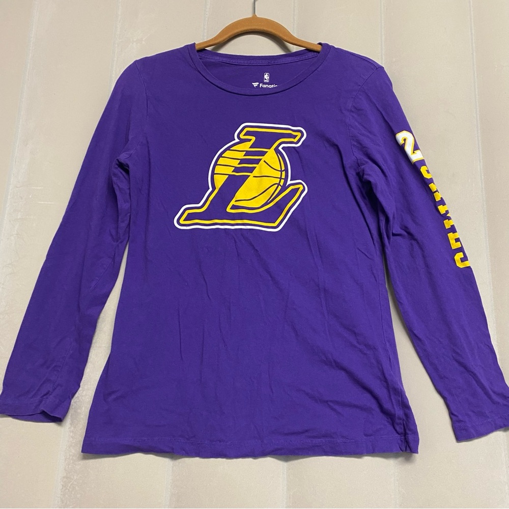 Fanatics Women’s Shirt Top Large Los Angeles Lakers King Lebron James #23 NBA